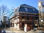 Neubau von 2 Doppelhaushlften mit Garagen